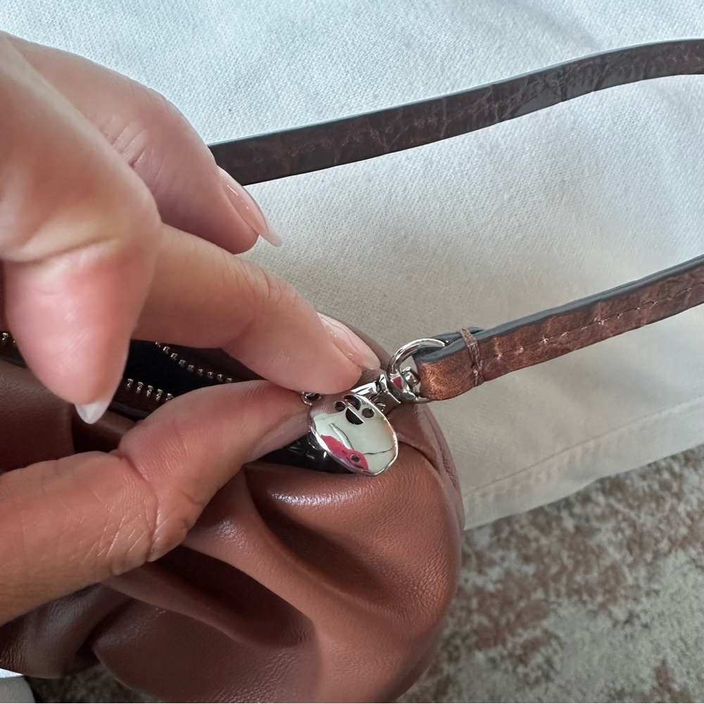 NWOT Staud Bean Bag in Brown/Chocolate - Picture 7 of 7